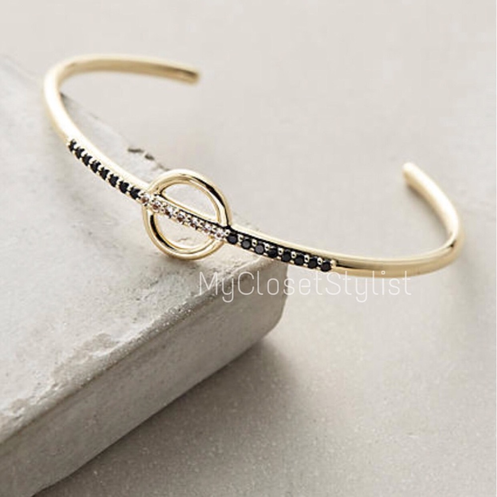 Black Diamond 22K Gold Bracelet Elizabeth & James!